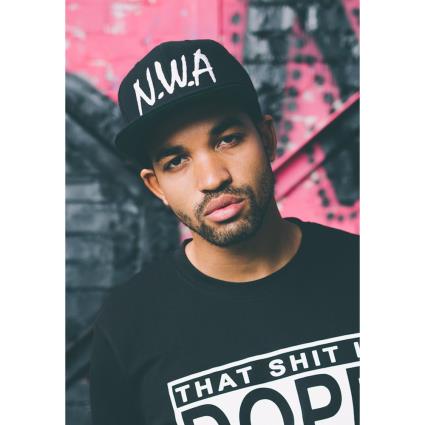 Mister Tee Boné Mister Tee N.w.a One Size noir