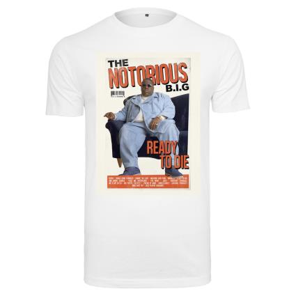 Mister Tee Camiseta Mister Tee Biggie Magazine Cover L White