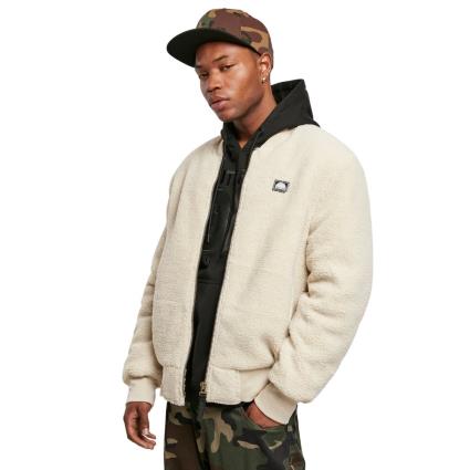 Southpole Jaqueta Southpole Southpole Sherpa Bomber Jacket M White