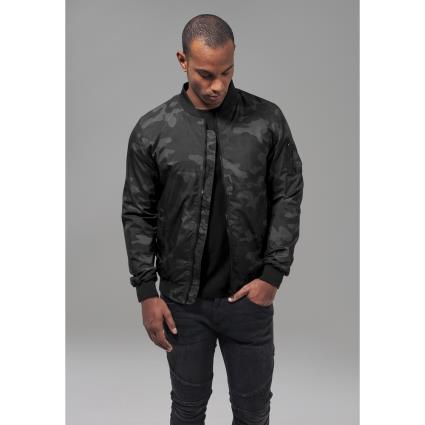 Urban Classics Camuflagem Parka L noir