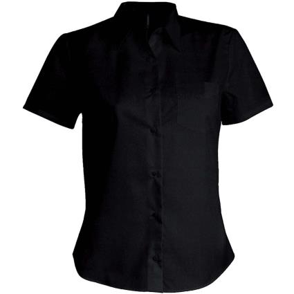 Kariban Camisa Mulher Manga Curta Kariban Judith M noir
