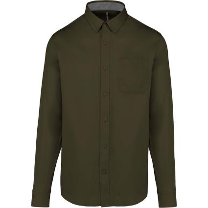 Kariban Camisa De Algodão Kariban Nevada XS marron kaki clair