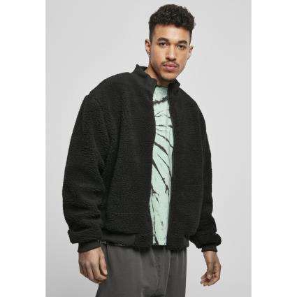 Urban Classics Casaco Boxy Sherpa 3XL Black