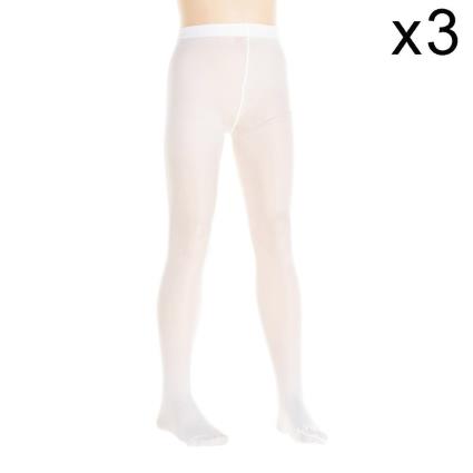 Vignoni Meia-calça Opaca Pack-3 40 Negadores 4-6 Years White