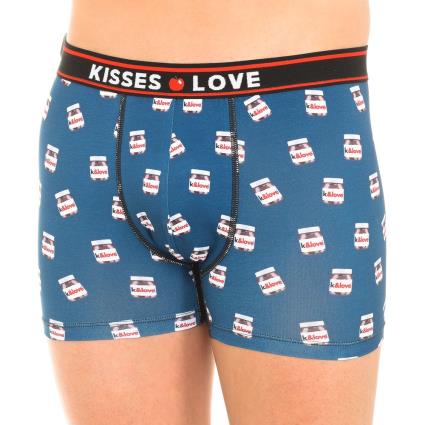 Kisses&love Cuecas Boxer M Blue