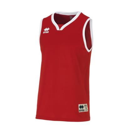 Errea Camiseta De Tirantes Para Niños California 110-120 cm Red / White