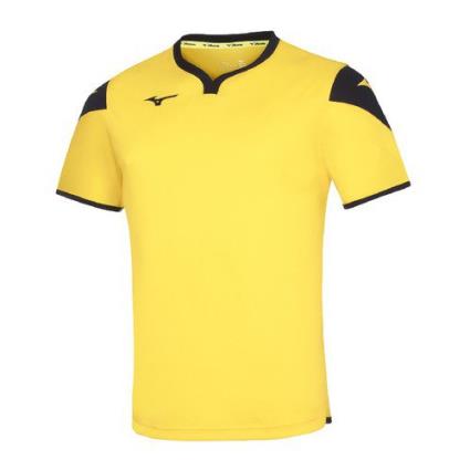 Mizuno Camiseta Team Game Runbird 2XL Yellow / Navy