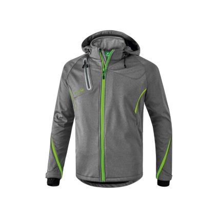 Erima Chaqueta Softshell Fonction 10 Years Grey / Green
