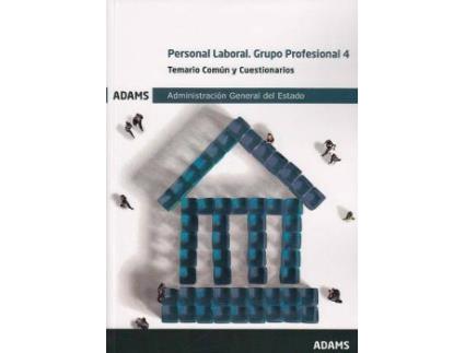 Livro Temario Común Y Cuestionarios Grupo Profesional 4. Personal Laboral Fijo Del Estado de Vários Autores (Espanhol)