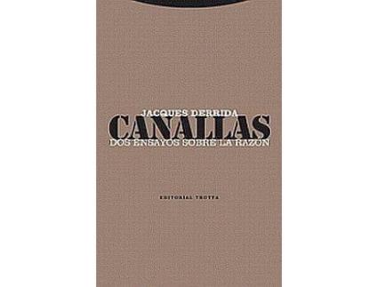 Livro Canallas : Dos Ensayos Sobre La Razón de Jacques Derrida (Espanhol)