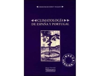 Livro Climatología De España Y Portugal de Inocencio Font Tullot (Espanhol)