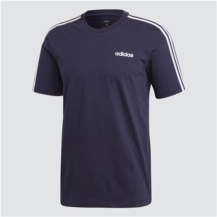 Performance T-shirt de gola redonda, 3-stripes