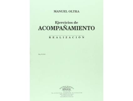 Livro Realización De Los Ejercicios De Acompañamiento de Manuel Oltra (Espanhol)