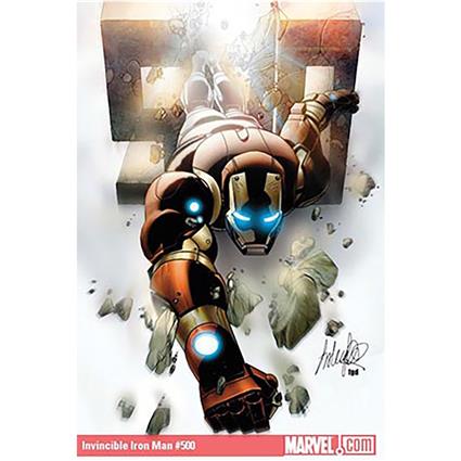 Livro El Invencible Iron Man 05: La Nueva Edad Del Hierro de Matt Fraction Salvador Larroca Et Al (Espanhol)