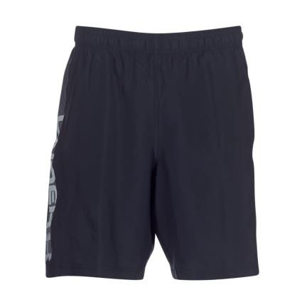 Under Armour  Shorts / Bermudas WOVEN GRAPHIC WORDMARK SHORT  Preto Disponível em tamanho para homem. XXL,S.Homem > Roupas > Calço