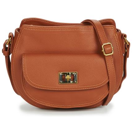 Fuchsia  Bolsa tiracolo VALDEZ  Castanho Disponível em tamanho para senhora. Único.Bolsas > Bolsa tiracolo