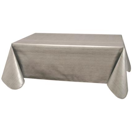 Habitable  Toalha de mesa LAZURE - GRIS - 140X250 CM  Cinza  140x250 cm.Casa >Toalha de mesa