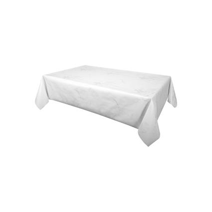 Habitable  Toalha de mesa MARBRE - ARGENTÉ - 140X250 CM  Prata  140x250 cm.Casa >Toalha de mesa
