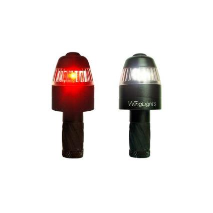 Cycl Luz De Estacionamento Recarregável E Luzes De Seta Dos Sinais De Mudança Fixo 360° One Size Black / Red / Black / White