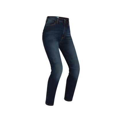 Pmj Mulher Jeans Motocicleta Pmj Sara 34 bleu indigo