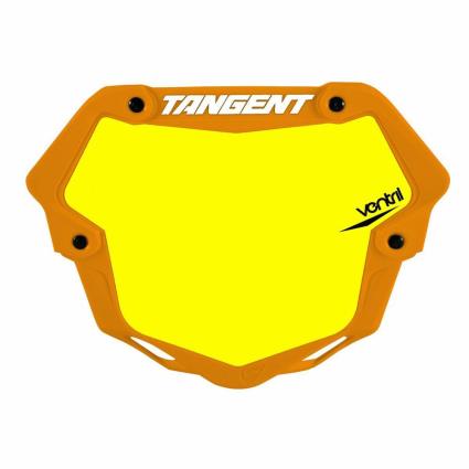 Tangent Placa Tangent Ventril 3d Pró One Size Yellow / Orange