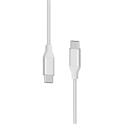 Xlayer Premium Metallic Cable Usb-c To Type-c 1.5 M One Size Silver