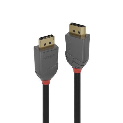 Lindy Cabo Displayport 1.2 3 M One Size Black / Grey / Red