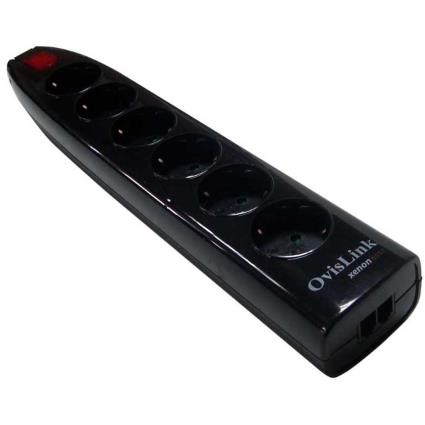 Ovislink Extensão Elétrica Xenon6bst 2xrj11 6 Pontos De Venda One Size Black