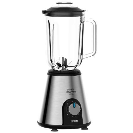 Sogo Liquidificador De Vidro Bat-ss-5530 1000w One Size Silver / Black