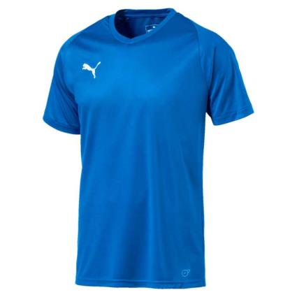 Puma Camiseta Manga Corta Liga Core L Electric Blue Lemonade / White