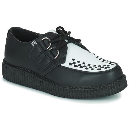TUK  Sapatos VIVA LOW TOE CREEPER  Preto Disponível em tamanho para senhora. 36,37,38,39,41,43,45.Mulher > Calçasdos > Sapato estilo derbie