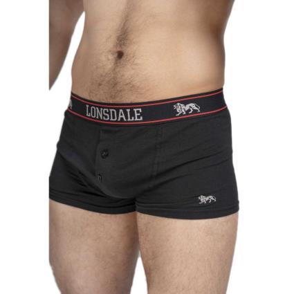 Lonsdale Boxer Oakworth 2 Unidades XL Black
