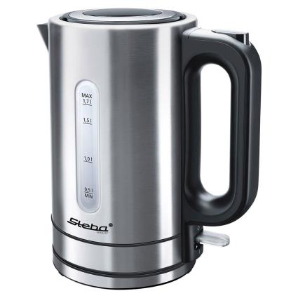 Steba Água De Chaleira Wk 20 Inox 1.7l 2200w One Size Silver