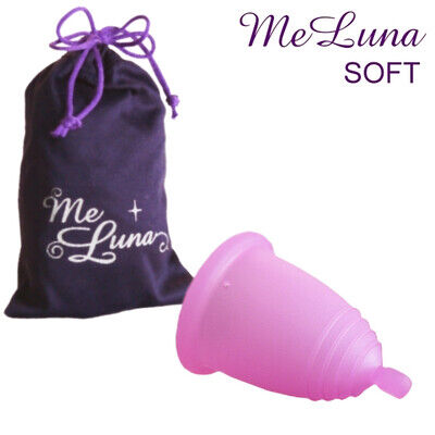 Copo Menstrual Soft Bola Rosa M
