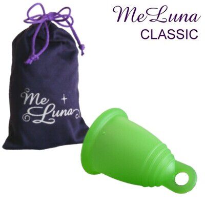 Copo Menstual Anel Verde M