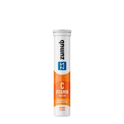 Zumub Vitamina C 1000 mg 20 comprimidos efervescentes - Vitamina C