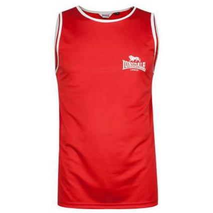 Lonsdale Camiseta Sem Mangas Amateur Singlet L Red