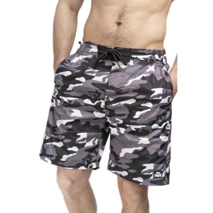 Lonsdale Shorts De Natação Lothrop S Camo Grey