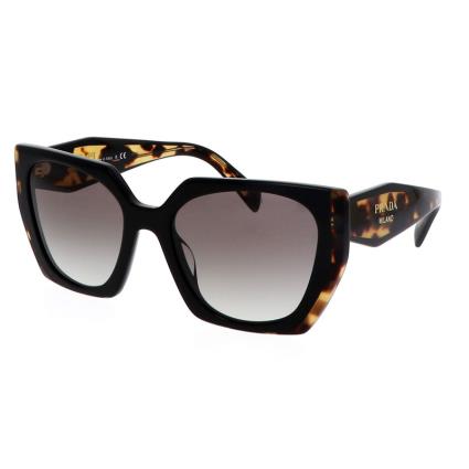 Prada Eyewear Óculos de sol para mulheres 0PR15WS 3890A7 54 Acetato Tortoise Grey Gradient