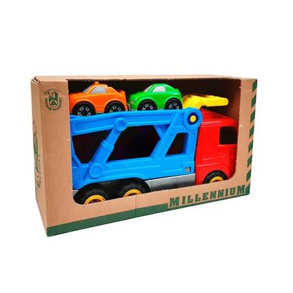 Caminhão de Transporte de Carros Reciclados