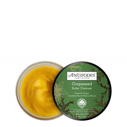 Manteiga de Limpeza Facial com Extrato de Grainha de Uva da Antipodes (75 g)