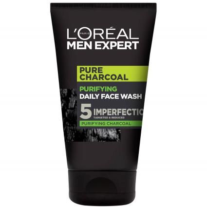 L'Oréal Paris Men Expert Pure Charcoal Purifying Daily Face Wash 100ml