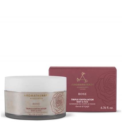 Aromatherapy Associates Rose Triple Exfoliator 200ml