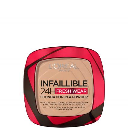 L'Oréal Paris Infallible 24 Hour Fresh Wear Foundation Powder 9g (Various Shades) - 120 Vanilla