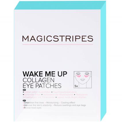 Adesivos de Colagénio para o Contorno dos Olhos Wake Me Up da MAGICSTRIPES x 5 Saquetas