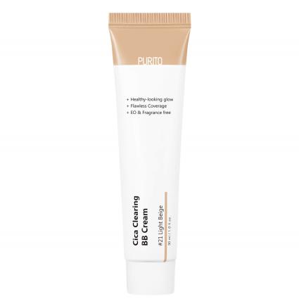 PURITO Cica Clearing BB Cream 30ml (Various Shades) - #21 Light Beige