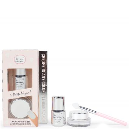 Conjunto de Manicura de Gel Le Metallique Chrome da Le Mini Macaron
