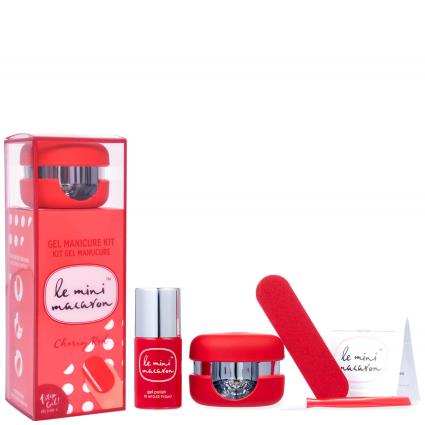 Kit de Manicura de Gel da Le Mini Macaron - Cherry Red