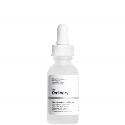 Fórmula para imperfeições com 10% de niacinamida + 1% de zinco com vitaminas minerais de elevada força da The Ordinary 30 ml