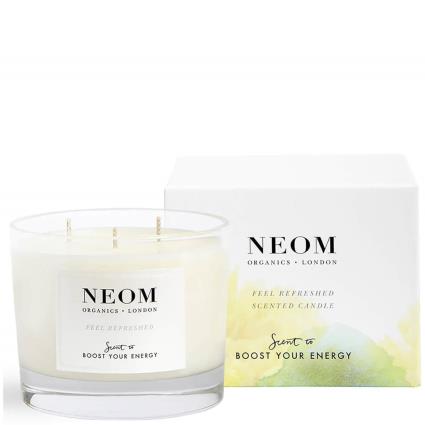 Vela Aromática Feel Refreshed da NEOM (com 3 pavios)